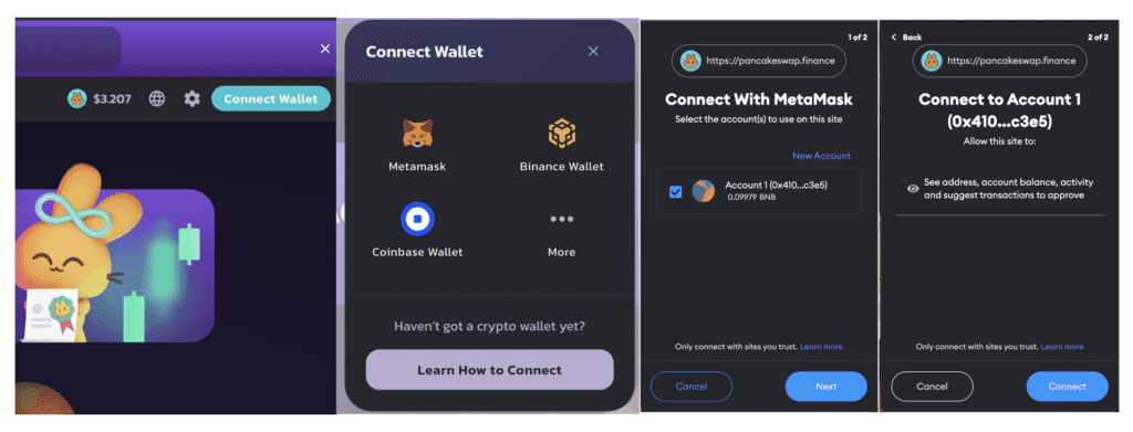 Connect Metamask to dApp