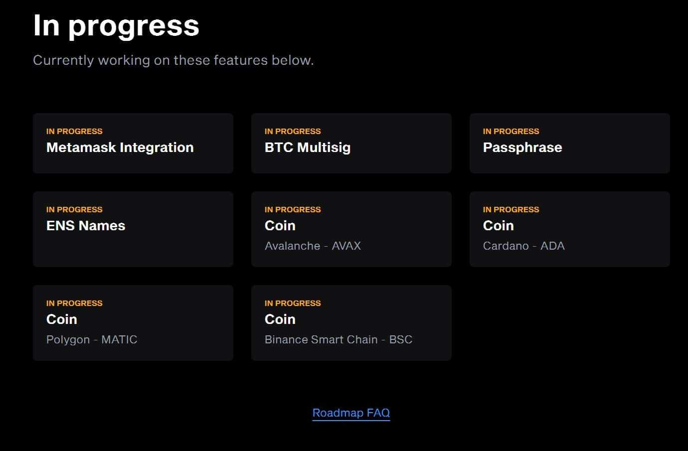 NGRAVE roadmap