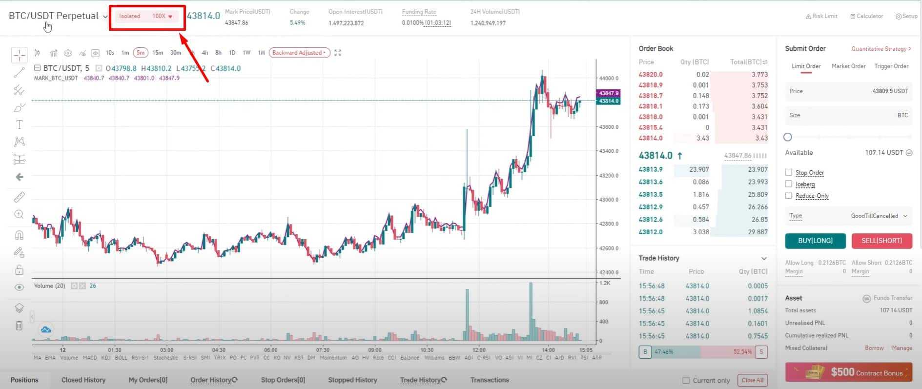 leverage option