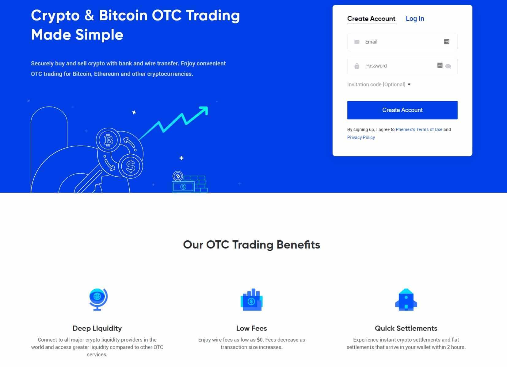 Phemex otc trading