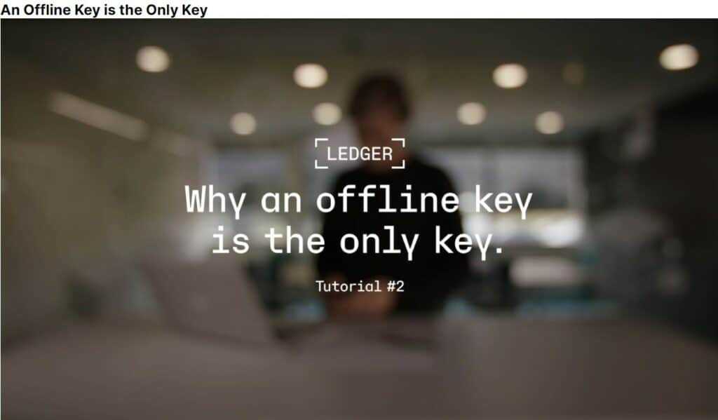 offline key