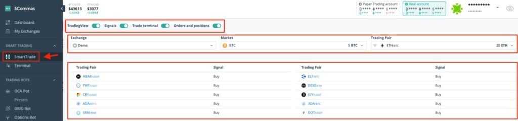 3Commas SmartTrade