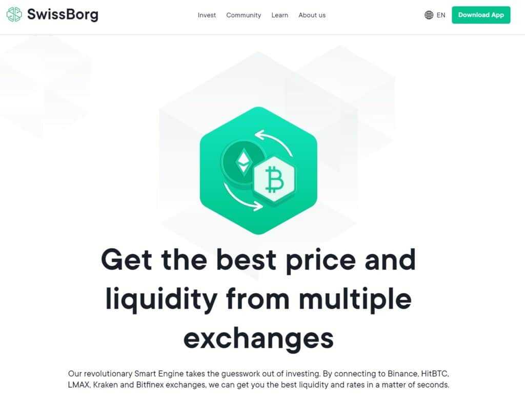 swissborg trading