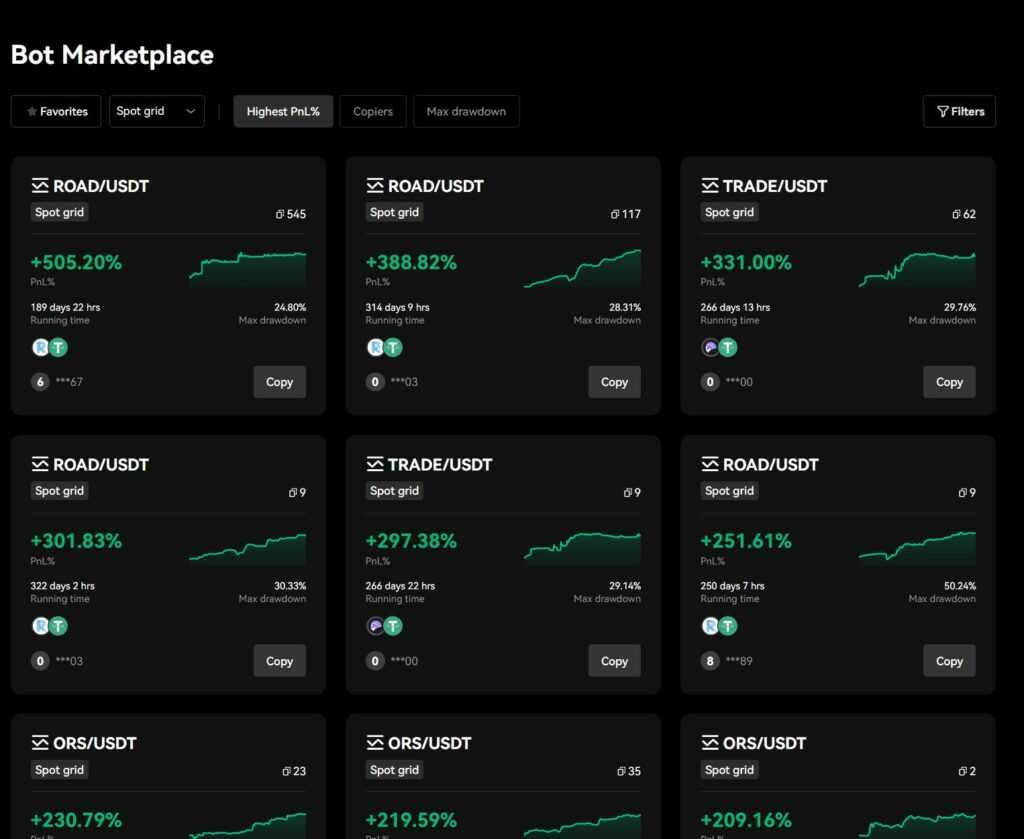 bot marketplace