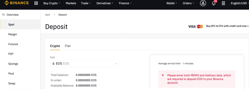 2. Deposit