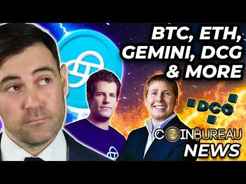 Crypto News: BTC & ETH Price Updates, Gemini Vs. DCG & More!